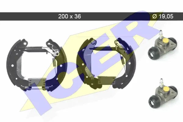 Brake Shoe Set (79KT0090 C)