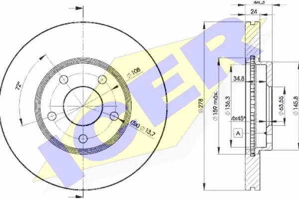 Brake Disc (78BD5980-2)