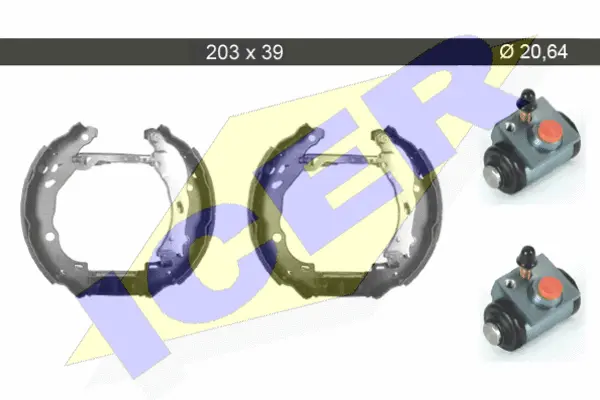 Brake Shoe Set (79KT0077 C)