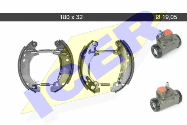 Brake Shoe Set (79KT0060 C)