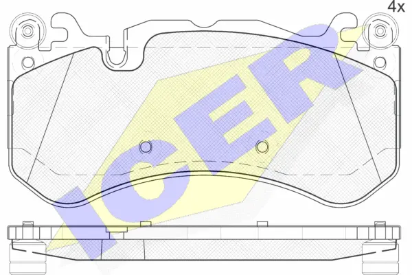 Brake Pad Set, disc brake (182079)