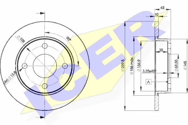 Brake Disc (78BD1063-2)