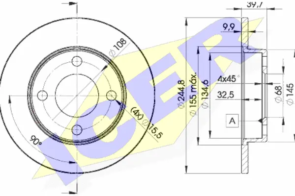 Brake Disc (78BD3636-2)