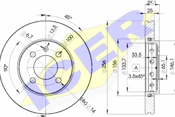 Brake Disc (78BD5605-2)