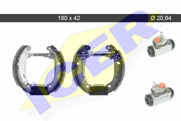 Brake Shoe Set (79KT0058 C)