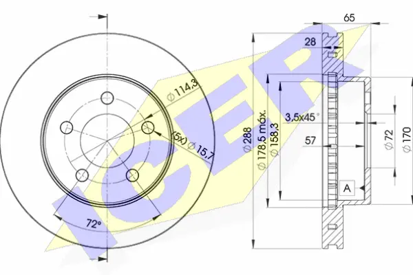Brake Disc (78BD5121-2)