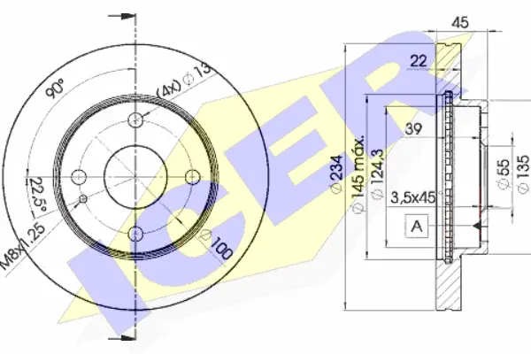 Brake Disc (78BD3255-2)
