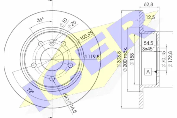 Brake Disc (78BD2004-2)