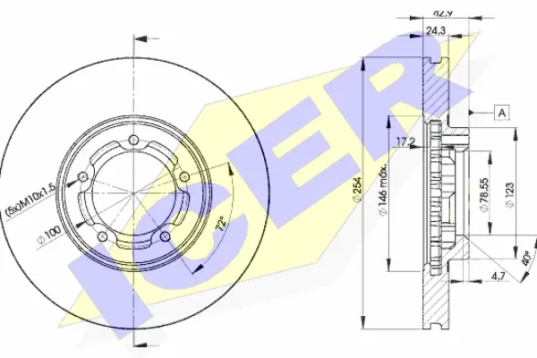 Brake Disc (78BD5610-2)