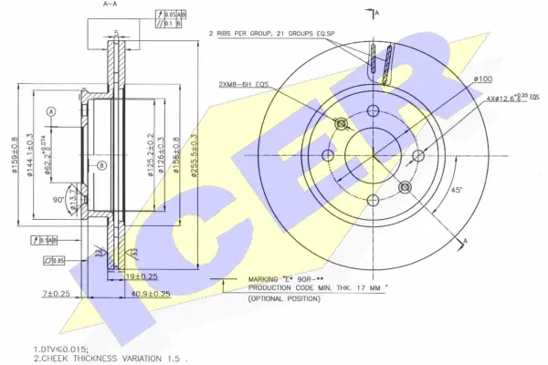 Brake Disc (78BD0560-2)