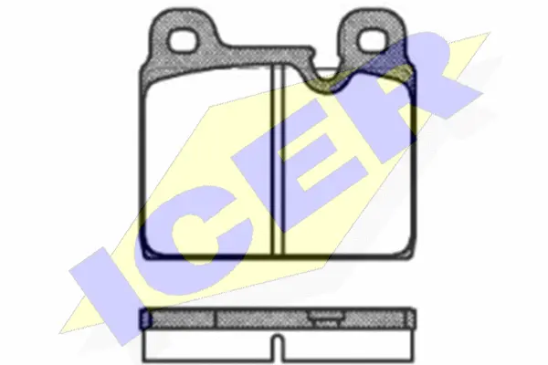 Brake Pad Set, disc brake (180508)