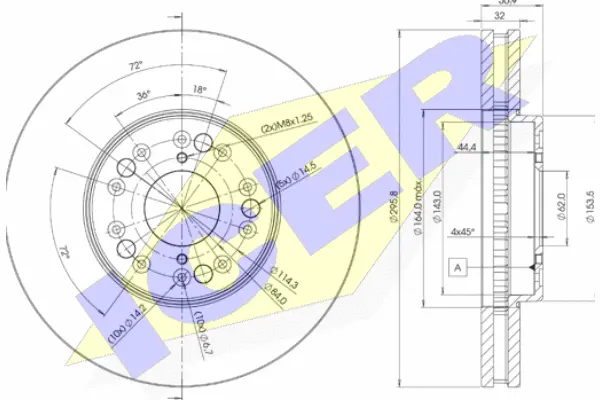 Brake Disc (78BD2611-2)
