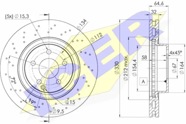 Brake Disc (78BD2592-2)