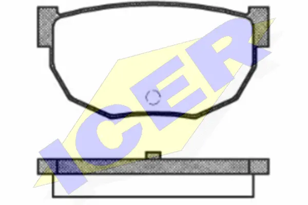 Brake Pad Set, disc brake (180442)