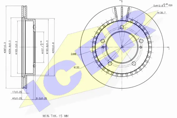 Brake Disc (78BD5600-2)