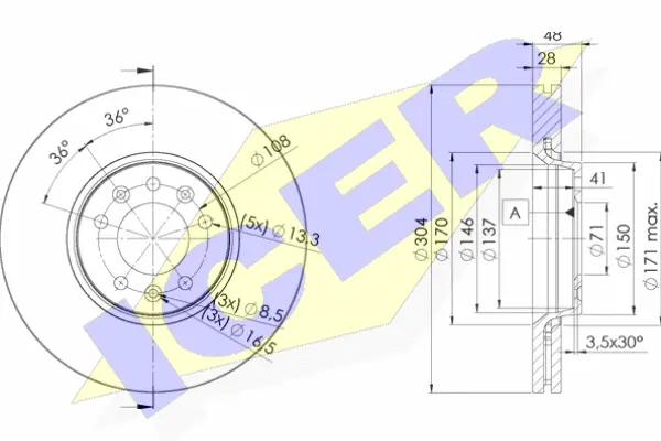 Brake Disc (78BD4755-2)
