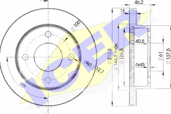 Brake Disc (78BD2701-2)