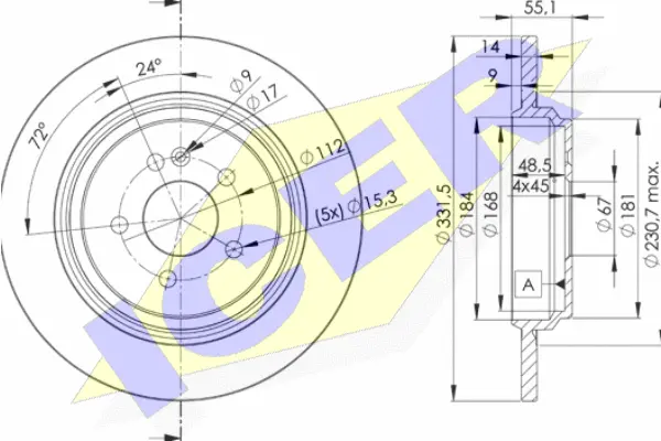 Brake Disc (78BD3505-2)