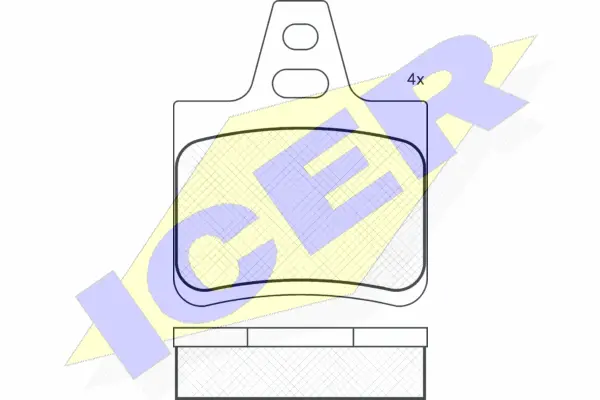Brake Pad Set, disc brake (180812)
