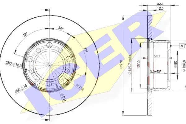 Brake Disc (78BD2780-2)