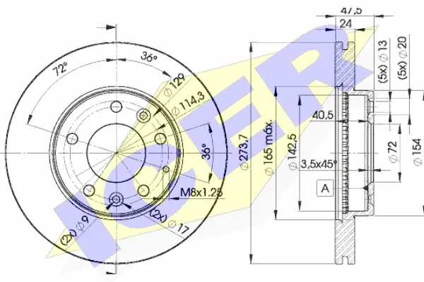 Brake Disc (78BD3267-2)