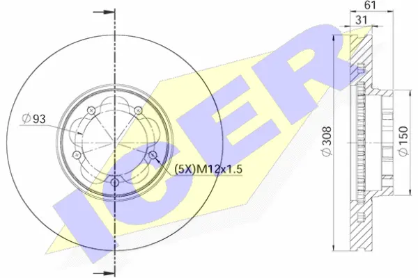 Brake Disc (78BD6548-1)
