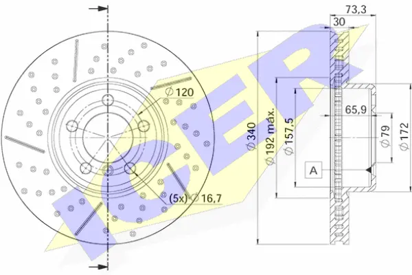Brake Disc (78BD3419-2)