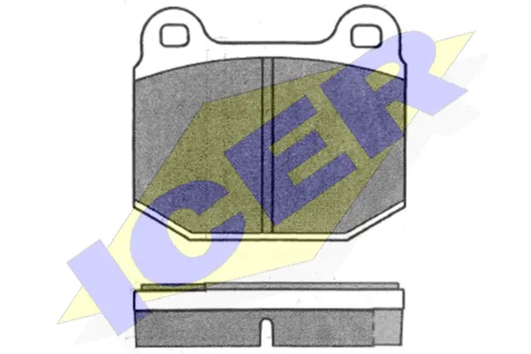 Brake Pad Set, disc brake (180411)