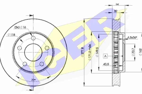 Brake Disc (78BD9057-2)