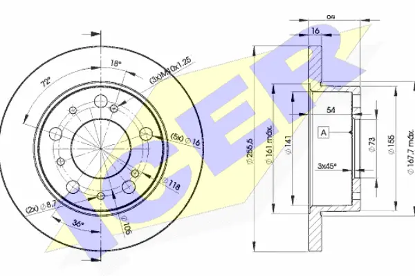 Brake Disc (78BD4693-2)