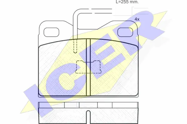 Brake Pad Set, disc brake (180408)