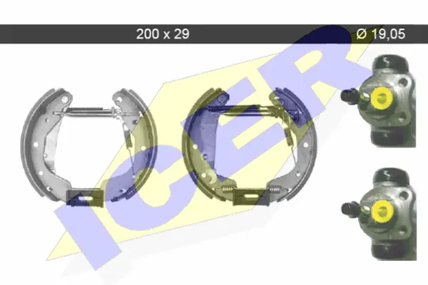Brake Shoe Set (79KT0037 C)