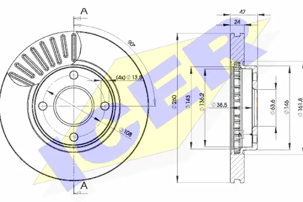 Brake Disc (78BD6784-2)