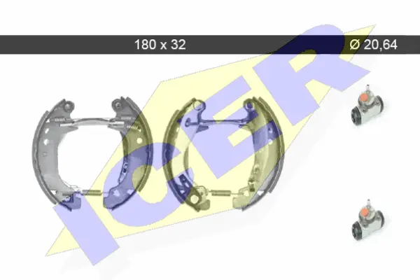 Brake Shoe Set (79KT0064 C)