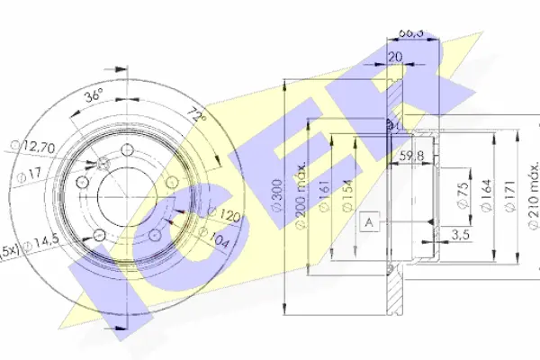 Brake Disc (78BD3406-2)