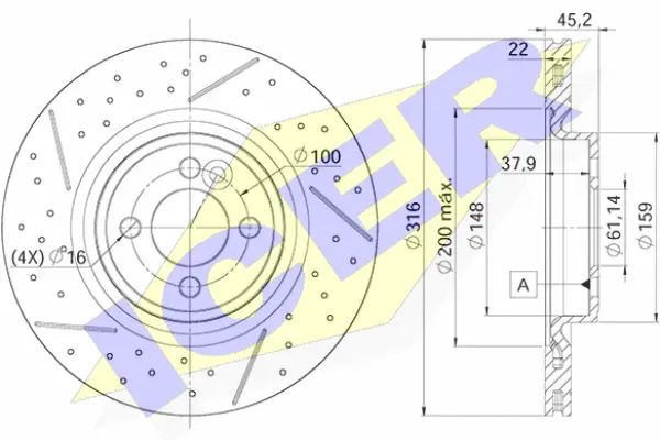 Brake Disc (78BD9066-2)