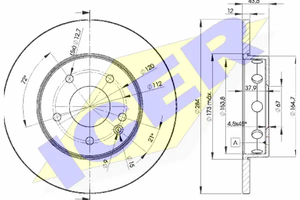Brake Disc (78BD3180-2)