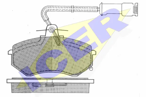 Brake Pad Set, disc brake (180450)