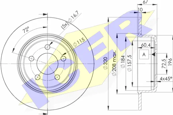Brake Disc (78BD9198-2)