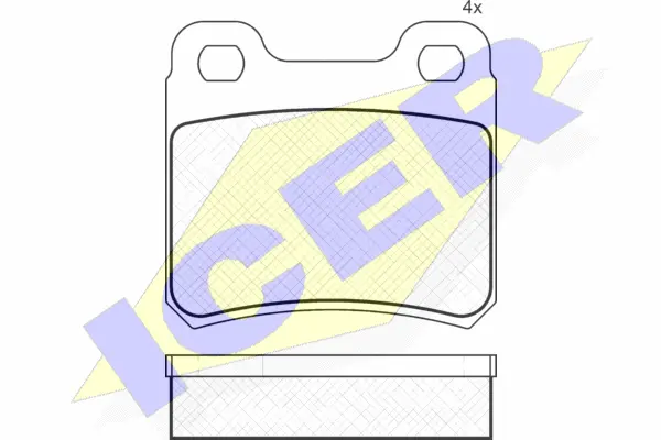 Brake Pad Set, disc brake (181023)