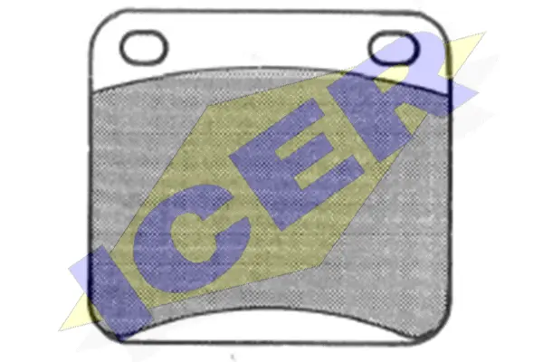 Brake Pad Set, disc brake (180171)