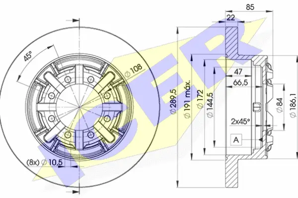 Brake Disc (78BD8773-1)