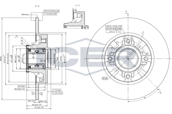 Brake Disc (78BD4034-1)