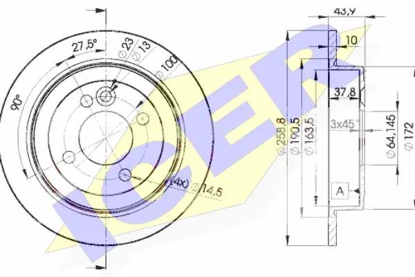 Brake Disc (78BD3070-2)