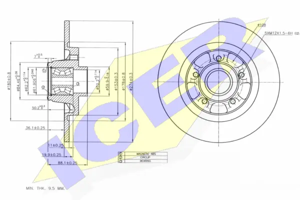 Brake Disc (78BD6327-1)