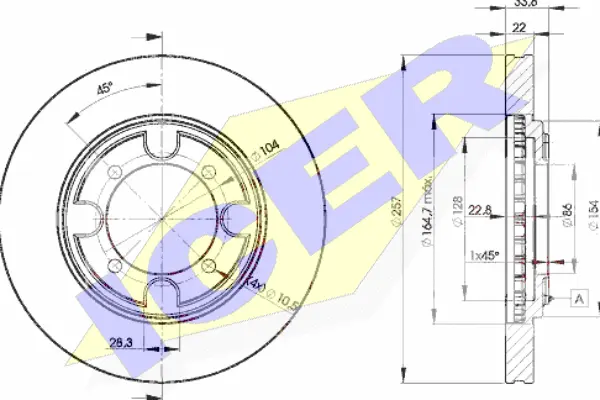 Brake Disc (78BD2830-2)
