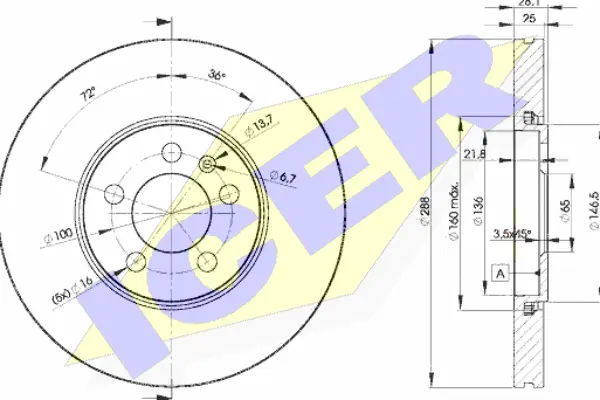 Brake Disc (78BD5302-2)