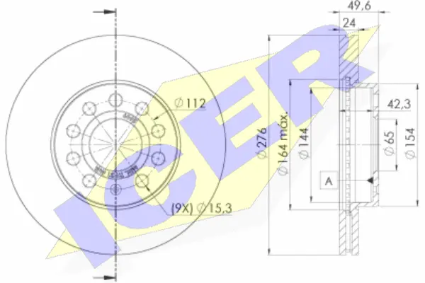 Brake Disc (78BD6095-2)
