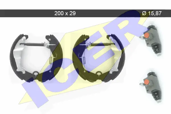 Brake Shoe Set (79KT0095 C)