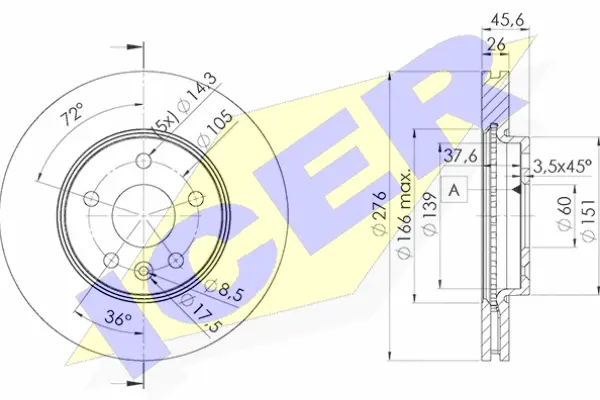 Brake Disc (78BD1559-2)